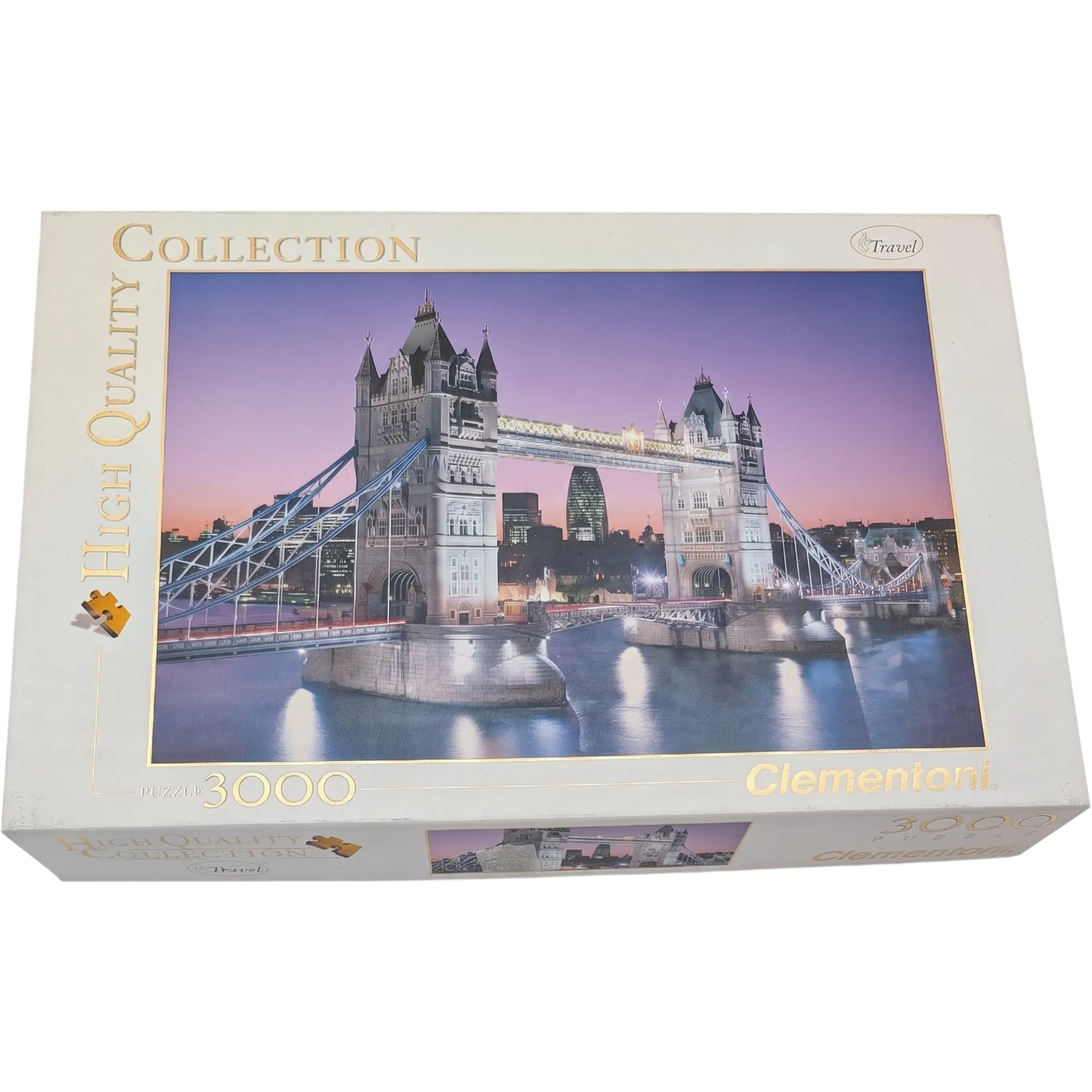 Clementoni High Quality Travel Puzzle 3000 Teile 33527 London Tower Bridge
